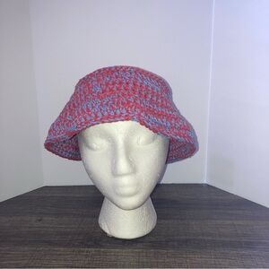 Handmade Crochet Bucket Hat. Child sized.